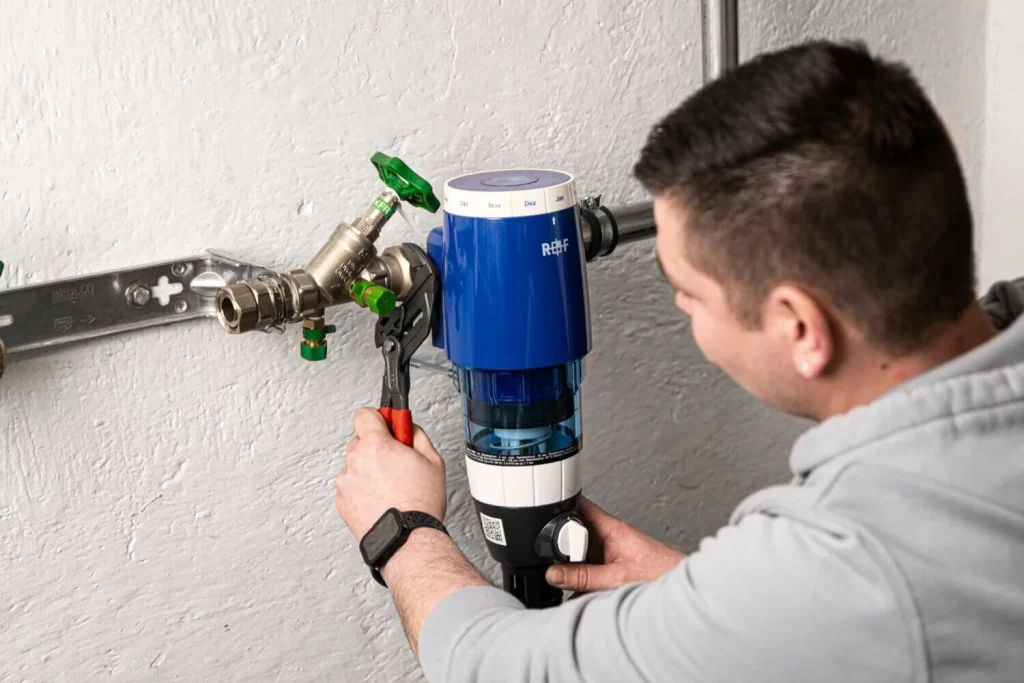 Installation einer Anlage